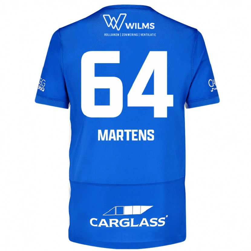 Danxen Män Nolan Martens #64 Blå Hemmatröja Matchtröjor 2024/25 Tröjor T-Tröja