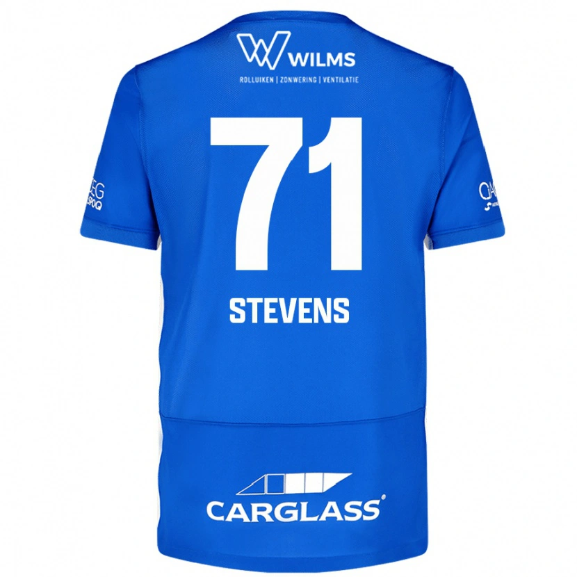 Danxen Män Brent Stevens #71 Blå Hemmatröja Matchtröjor 2024/25 Tröjor T-Tröja