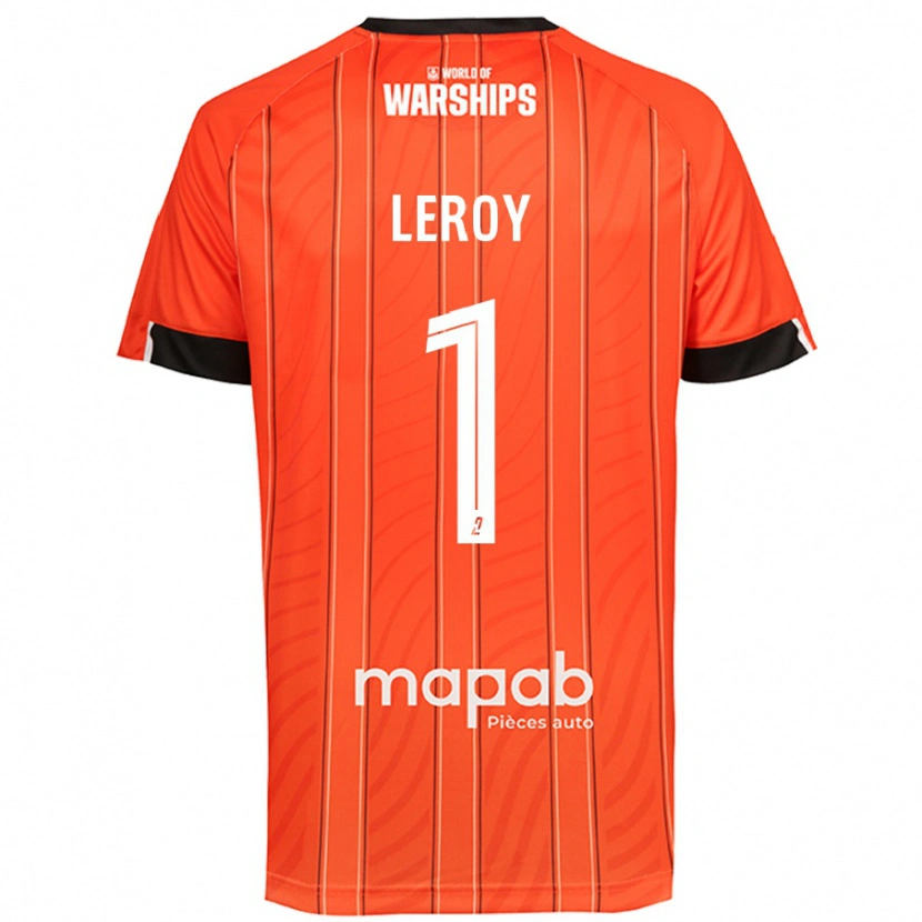 Danxen Män Benjamin Leroy #1 Orange Hemmatröja Matchtröjor 2024/25 Tröjor T-Tröja