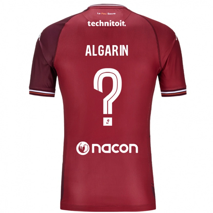 Danxen Män Tony Algarin #0 Röda Granata Hemmatröja Matchtröjor 2024/25 Tröjor T-Tröja