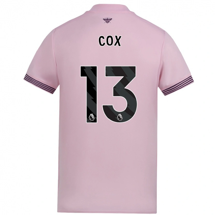 Danxen Män Matthew Cox #13 Rosa Bortatröja Matchtröjor 2024/25 Tröjor T-Tröja