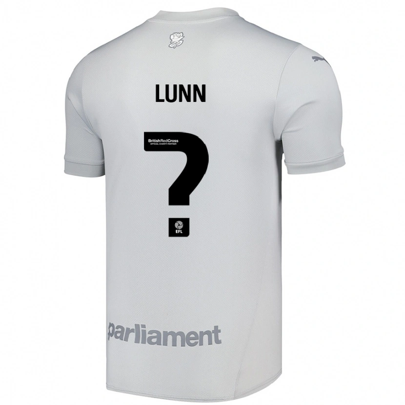 Danxen Män Macy Lunn #0 Silvergrå Bortatröja Matchtröjor 2024/25 Tröjor T-Tröja