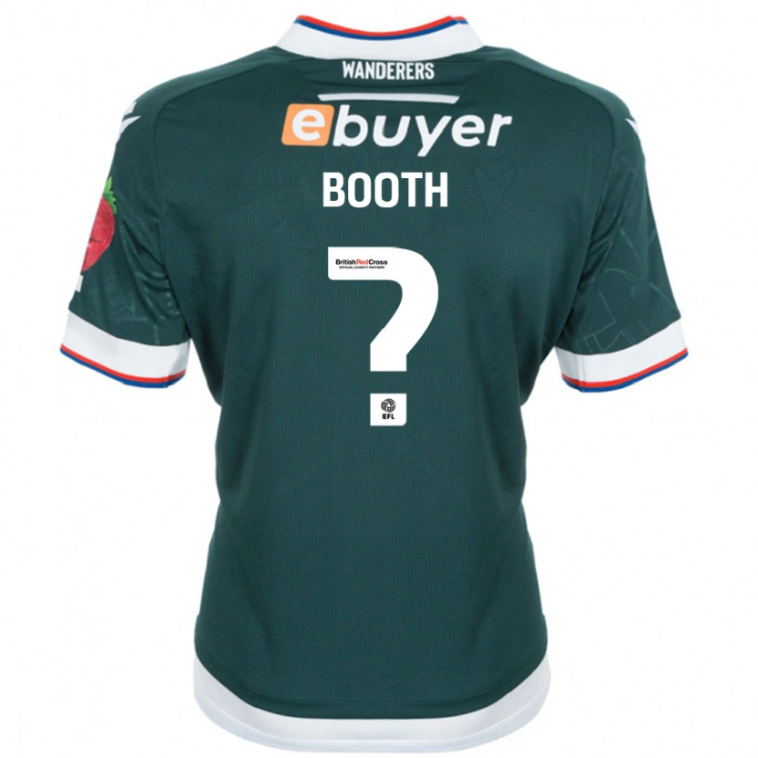 Danxen Män Grace Booth #0 Mörkgrön Bortatröja Matchtröjor 2024/25 Tröjor T-Tröja