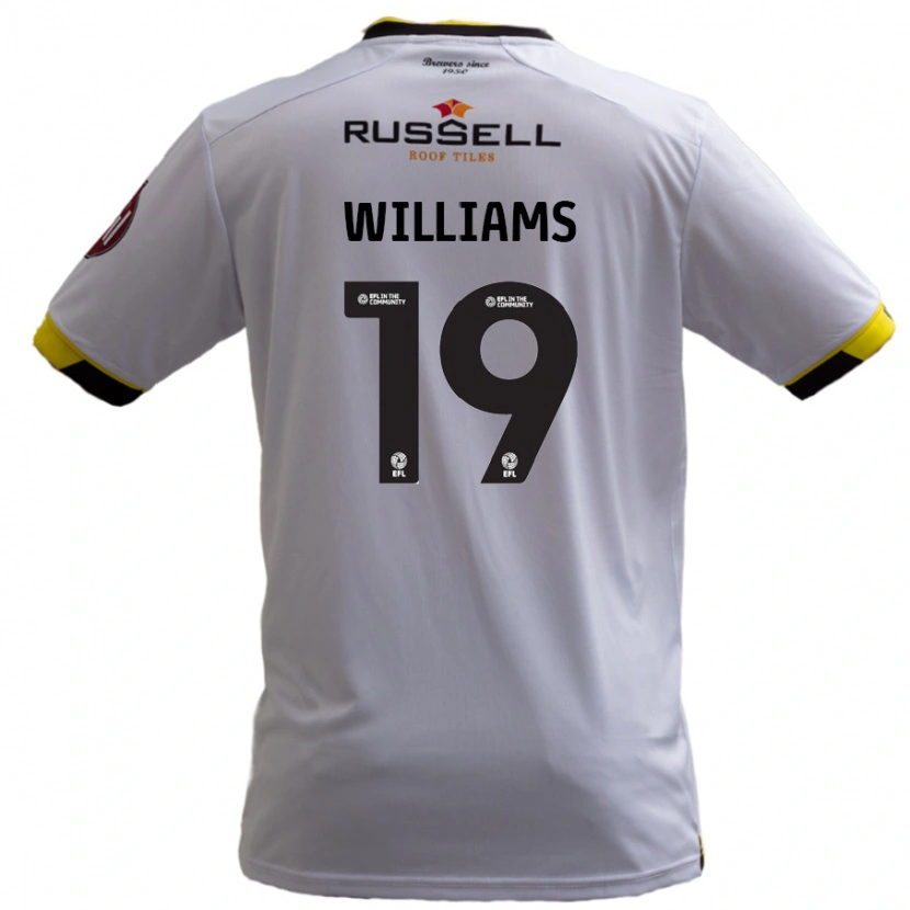 Danxen Män Dylan Williams #19 Vit Bortatröja Matchtröjor 2024/25 Tröjor T-Tröja