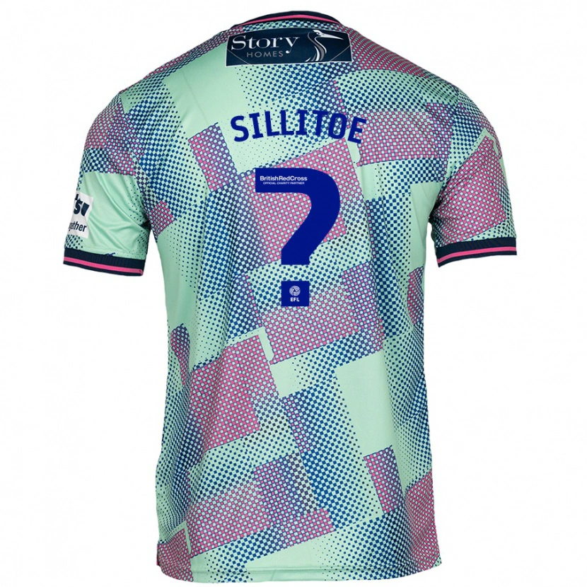 Danxen Män Casey Sillitoe #0 Grön Bortatröja Matchtröjor 2024/25 Tröjor T-Tröja