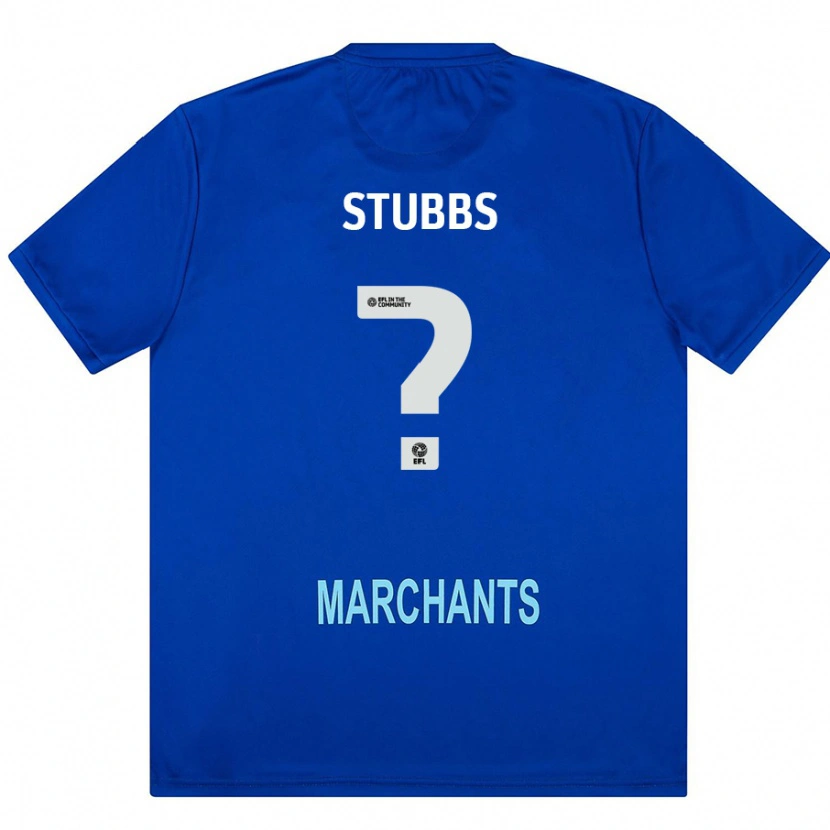 Danxen Män Sam Stubbs #0 Grön Bortatröja Matchtröjor 2024/25 Tröjor T-Tröja