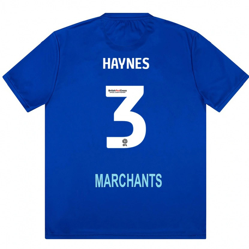 Danxen Män Ryan Haynes #3 Grön Bortatröja Matchtröjor 2024/25 Tröjor T-Tröja