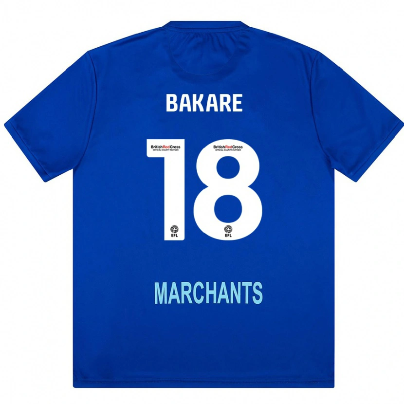 Danxen Män Ibrahim Bakare #18 Grön Bortatröja Matchtröjor 2024/25 Tröjor T-Tröja