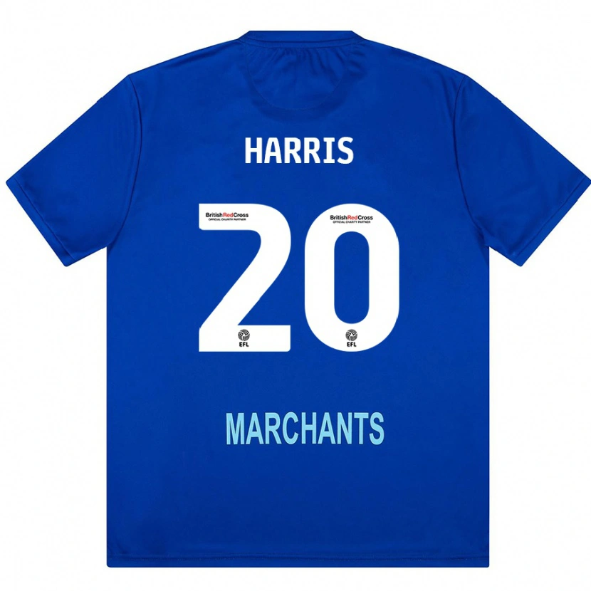 Danxen Män Max Harris #20 Grön Bortatröja Matchtröjor 2024/25 Tröjor T-Tröja