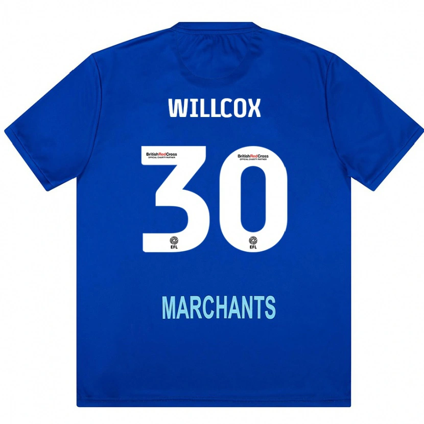 Danxen Män Freddy Willcox #30 Grön Bortatröja Matchtröjor 2024/25 Tröjor T-Tröja