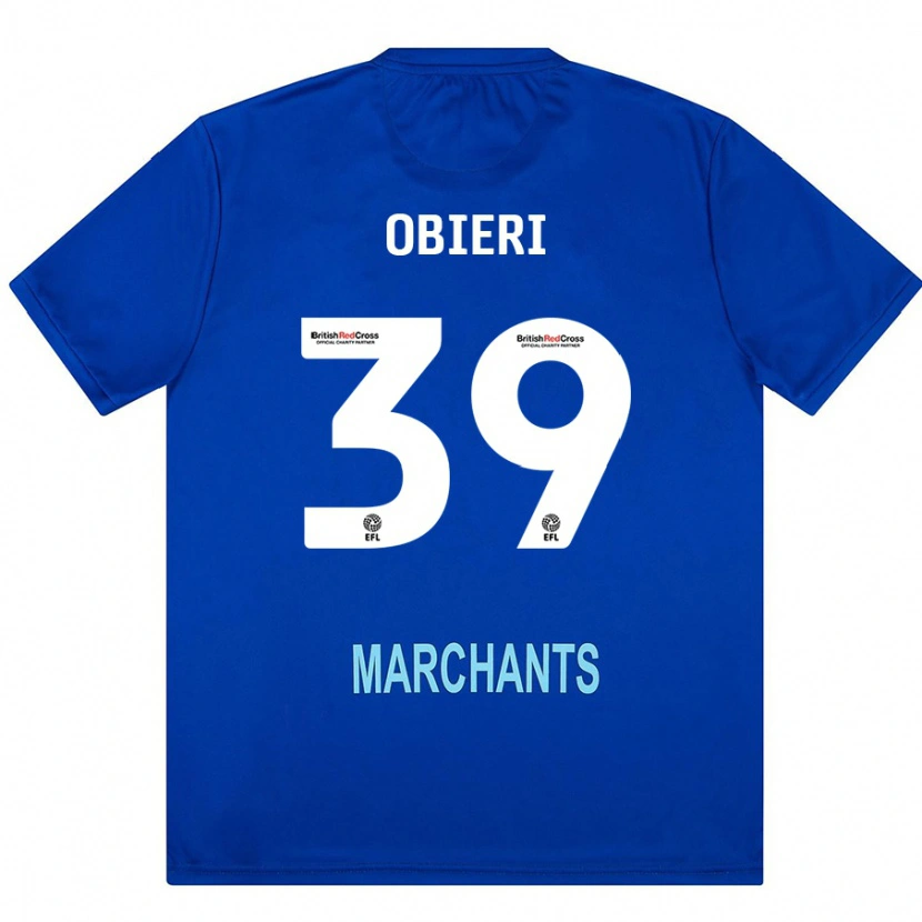 Danxen Män Sopuruchukwu Obieri #39 Grön Bortatröja Matchtröjor 2024/25 Tröjor T-Tröja