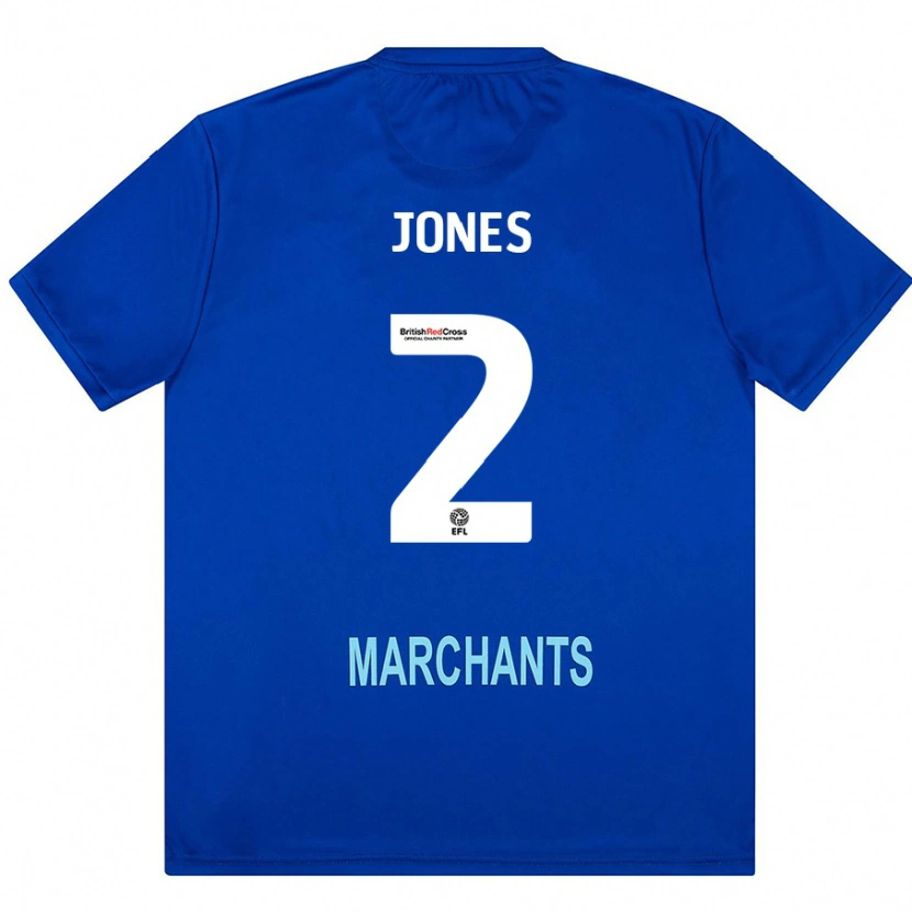 Danxen Män Courtney Jones #2 Grön Bortatröja Matchtröjor 2024/25 Tröjor T-Tröja