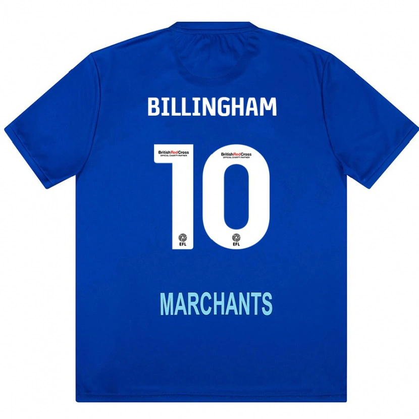 Danxen Män Lily Billingham #10 Grön Bortatröja Matchtröjor 2024/25 Tröjor T-Tröja