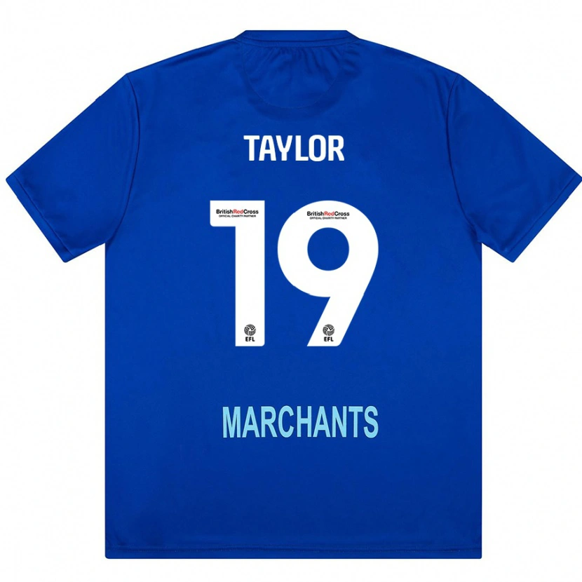 Danxen Män Jessie Taylor #19 Grön Bortatröja Matchtröjor 2024/25 Tröjor T-Tröja