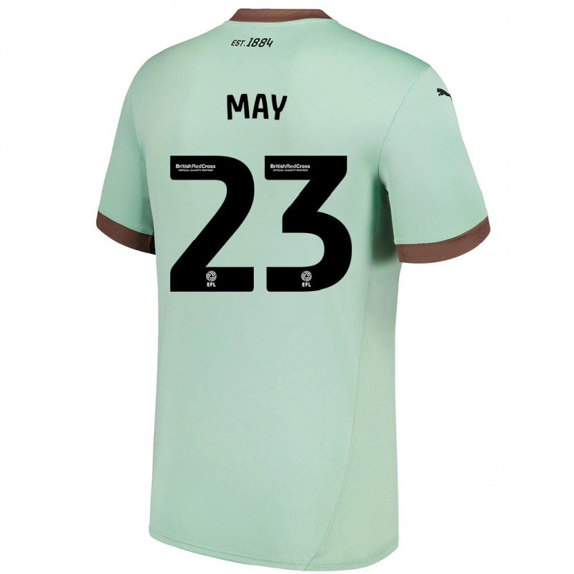 Danxen Män Rebecca May #23 Blek Grön Bortatröja Matchtröjor 2024/25 Tröjor T-Tröja