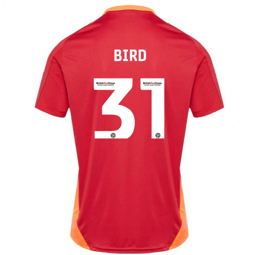 Danxen Män Jay Bird #31 Blå Benvit Bortatröja Matchtröjor 2024/25 Tröjor T-Tröja