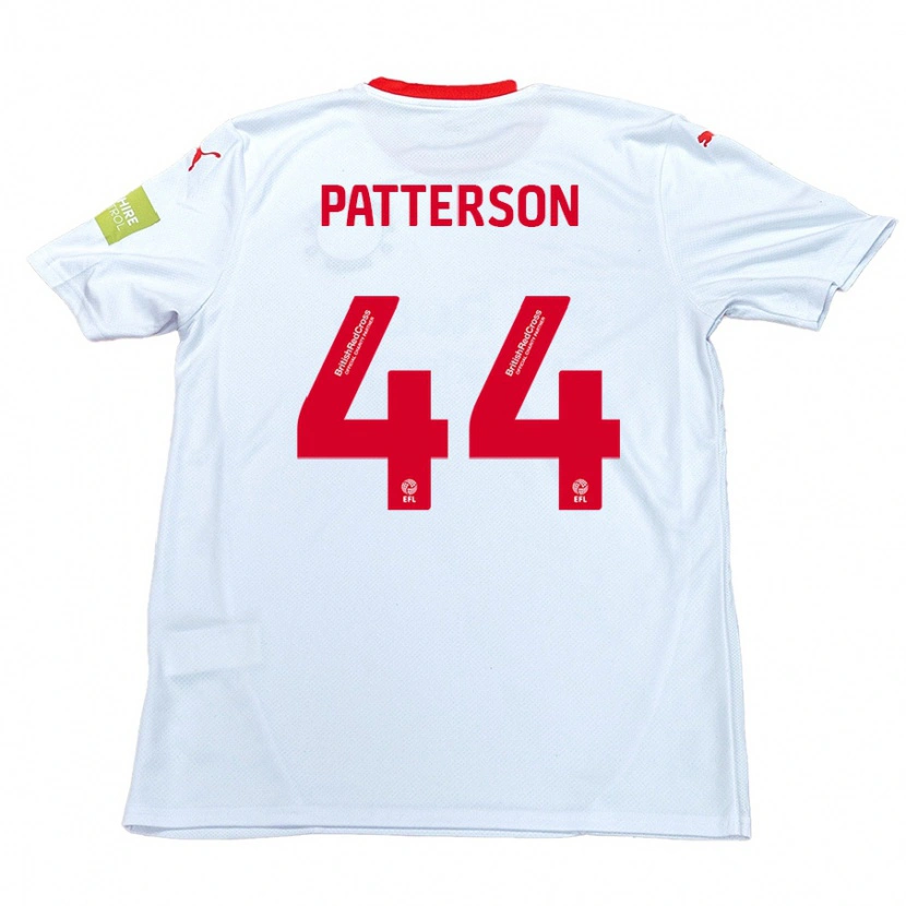 Danxen Män Phoenix Patterson #44 Vit Bortatröja Matchtröjor 2024/25 Tröjor T-Tröja