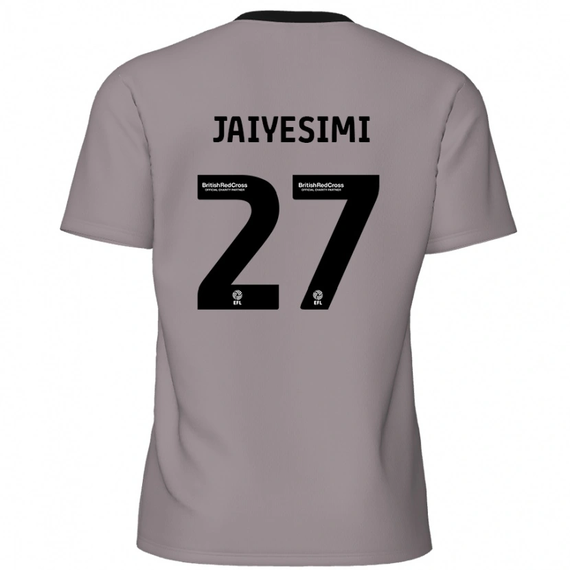 Danxen Män Diallang Jaiyesimi #27 Grå Bortatröja Matchtröjor 2024/25 Tröjor T-Tröja