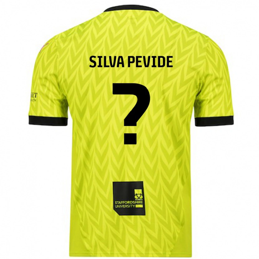 Danxen Män Joao Silva Pevide #0 Fluorescerande Grön Bortatröja Matchtröjor 2024/25 Tröjor T-Tröja