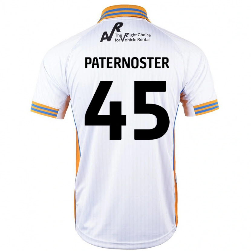 Danxen Män Vladimir Paternoster #45 Vit Bortatröja Matchtröjor 2024/25 Tröjor T-Tröja