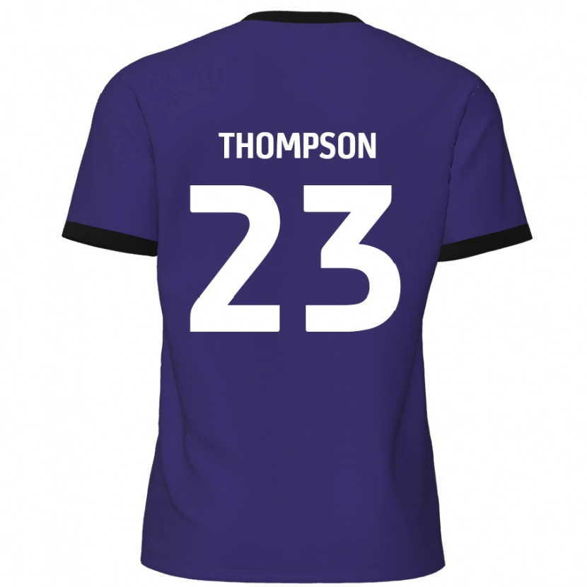 Danxen Män Louis Thompson #23 Purpur Bortatröja Matchtröjor 2024/25 Tröjor T-Tröja