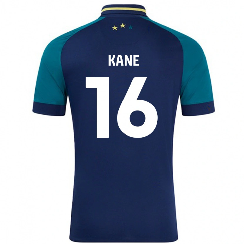 Danxen Män Herbie Kane #16 Marinblå Mörkgrön Bortatröja Matchtröjor 2024/25 Tröjor T-Tröja