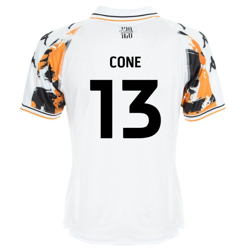 Danxen Män Sharla Cone #13 Vit Bortatröja Matchtröjor 2024/25 Tröjor T-Tröja