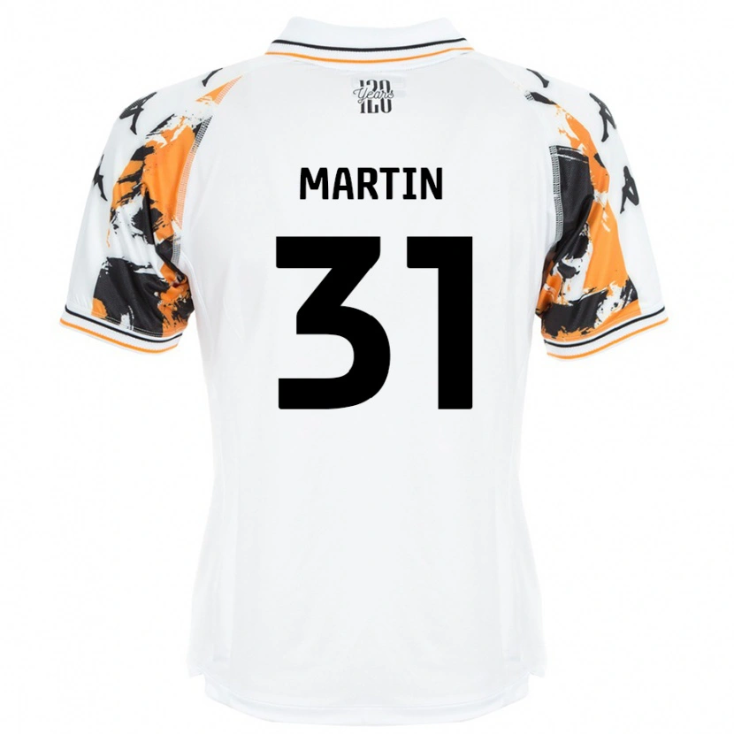 Danxen Män Faith Martin #31 Vit Bortatröja Matchtröjor 2024/25 Tröjor T-Tröja