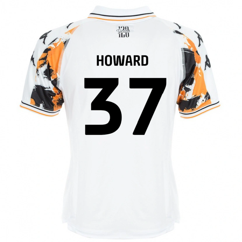 Danxen Män Scarlet Howard #37 Vit Bortatröja Matchtröjor 2024/25 Tröjor T-Tröja