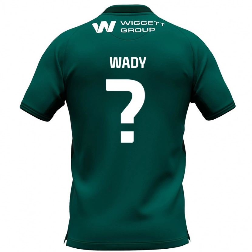 Danxen Män Ethan Wady #0 Grön Bortatröja Matchtröjor 2024/25 Tröjor T-Tröja