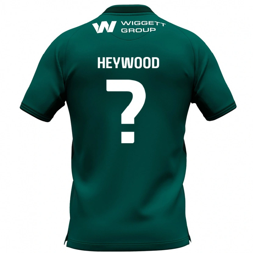 Danxen Män Kavalli Heywood #0 Grön Bortatröja Matchtröjor 2024/25 Tröjor T-Tröja