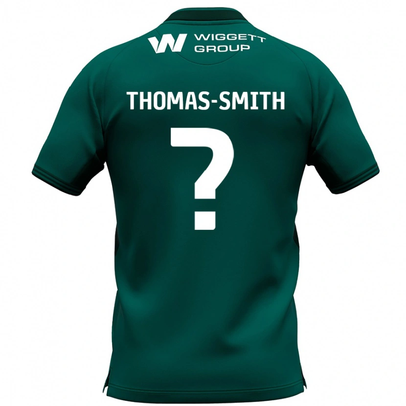Danxen Män Jaydon Thomas-Smith #0 Grön Bortatröja Matchtröjor 2024/25 Tröjor T-Tröja