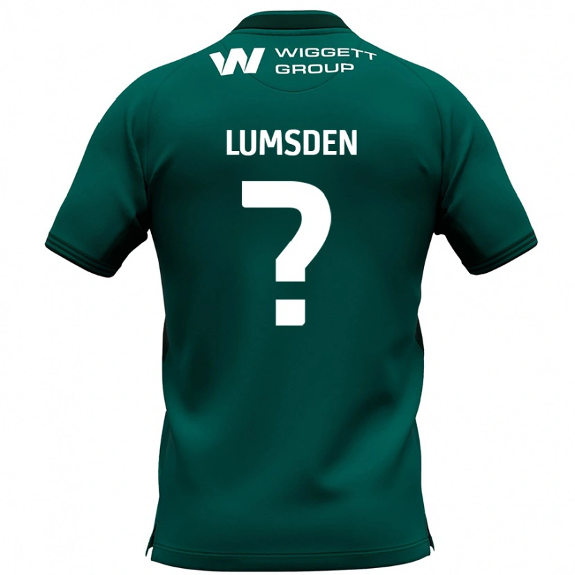Danxen Män Beth Lumsden #0 Grön Bortatröja Matchtröjor 2024/25 Tröjor T-Tröja