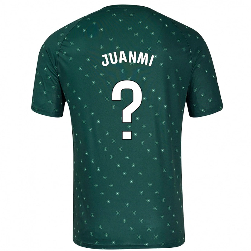 Danxen Män Juanmi García #0 Mörkgrön Bortatröja Matchtröjor 2024/25 Tröjor T-Tröja