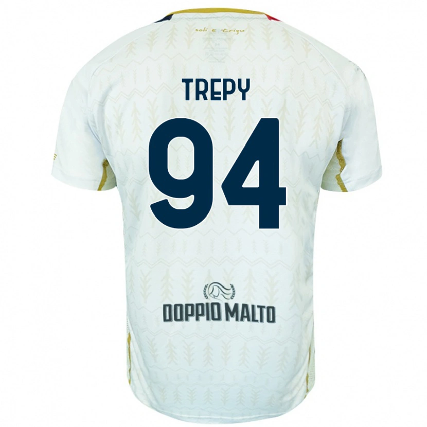 Danxen Män Yael Trepy #94 Vit Bortatröja Matchtröjor 2024/25 Tröjor T-Tröja