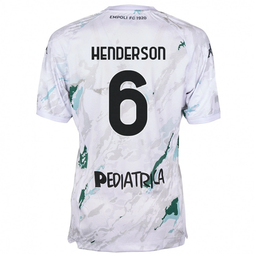 Danxen Män Liam Henderson #6 Grå Bortatröja Matchtröjor 2024/25 Tröjor T-Tröja
