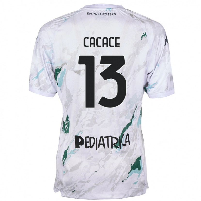 Danxen Män Liberato Cacace #13 Grå Bortatröja Matchtröjor 2024/25 Tröjor T-Tröja