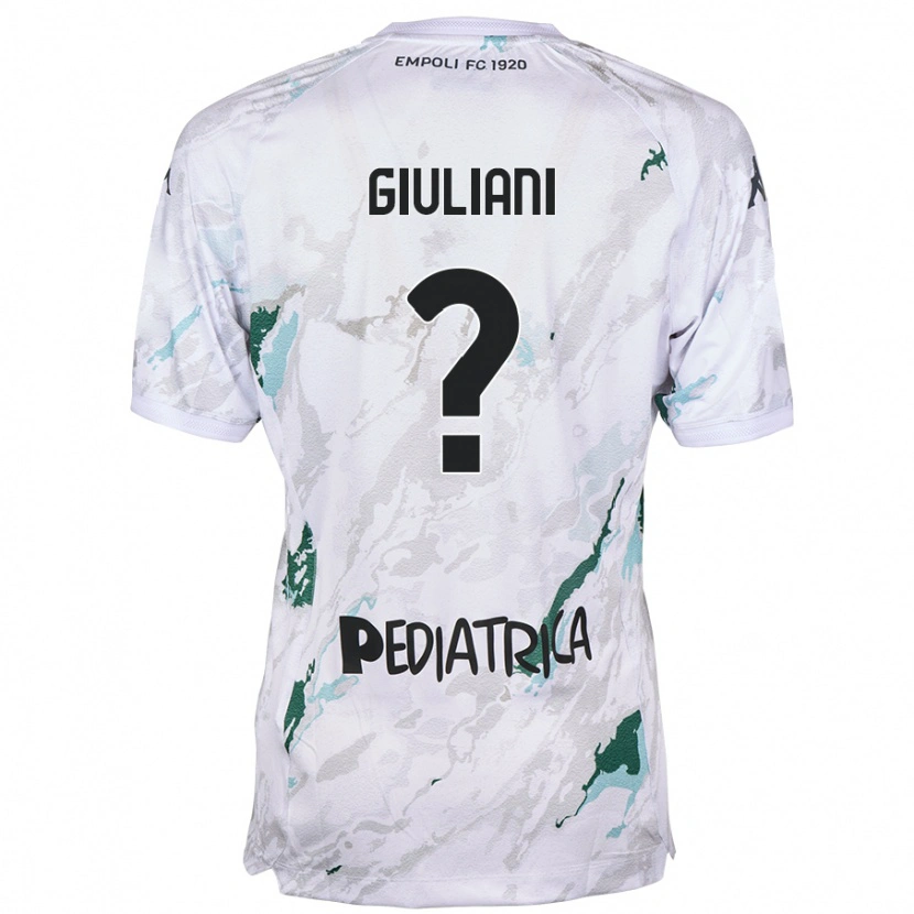 Danxen Män Nicholas Giuliani #0 Grå Bortatröja Matchtröjor 2024/25 Tröjor T-Tröja