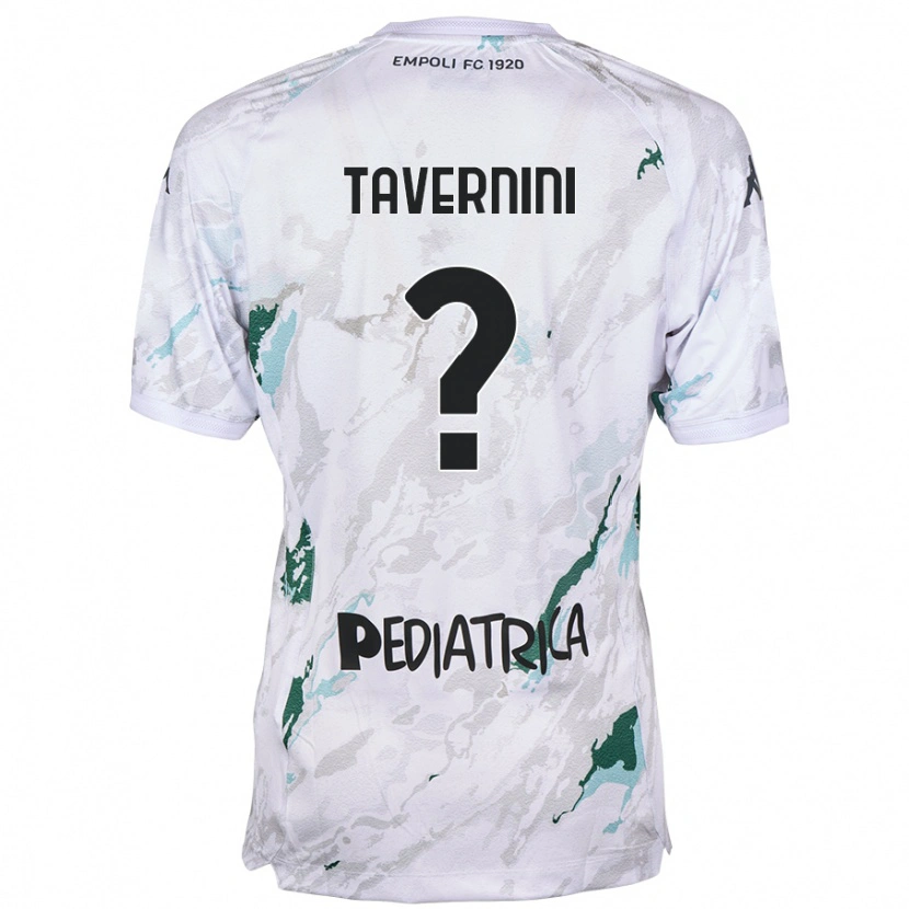 Danxen Män Lorenzo Tavernini #0 Grå Bortatröja Matchtröjor 2024/25 Tröjor T-Tröja