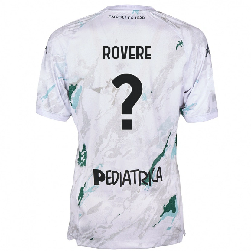 Danxen Män Alessandro Rovere #0 Grå Bortatröja Matchtröjor 2024/25 Tröjor T-Tröja