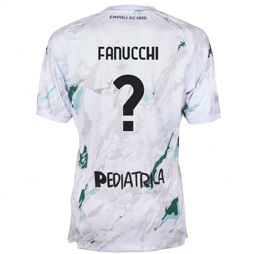 Danxen Män Filippo Fanucchi #0 Grå Bortatröja Matchtröjor 2024/25 Tröjor T-Tröja