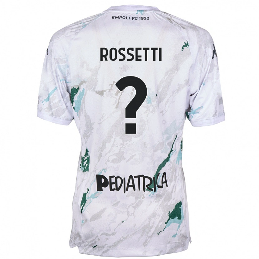 Danxen Män Maurizio Rossetti #0 Grå Bortatröja Matchtröjor 2024/25 Tröjor T-Tröja