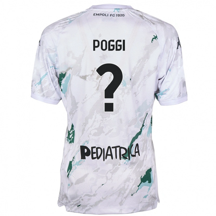 Danxen Män Riccardo Poggi #0 Grå Bortatröja Matchtröjor 2024/25 Tröjor T-Tröja