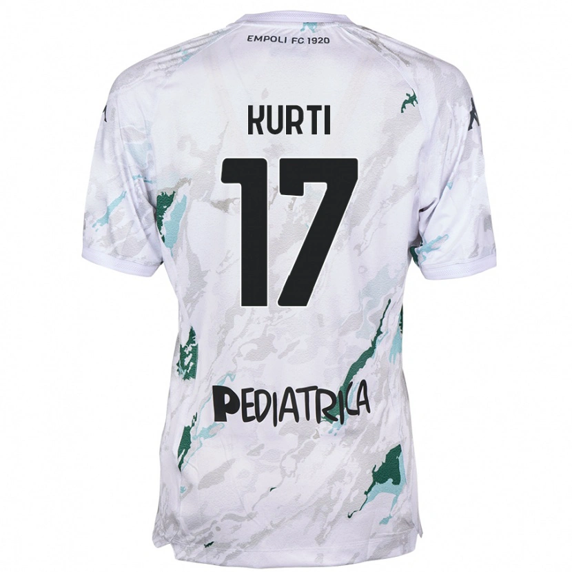 Danxen Män Adi Kurti #17 Grå Bortatröja Matchtröjor 2024/25 Tröjor T-Tröja