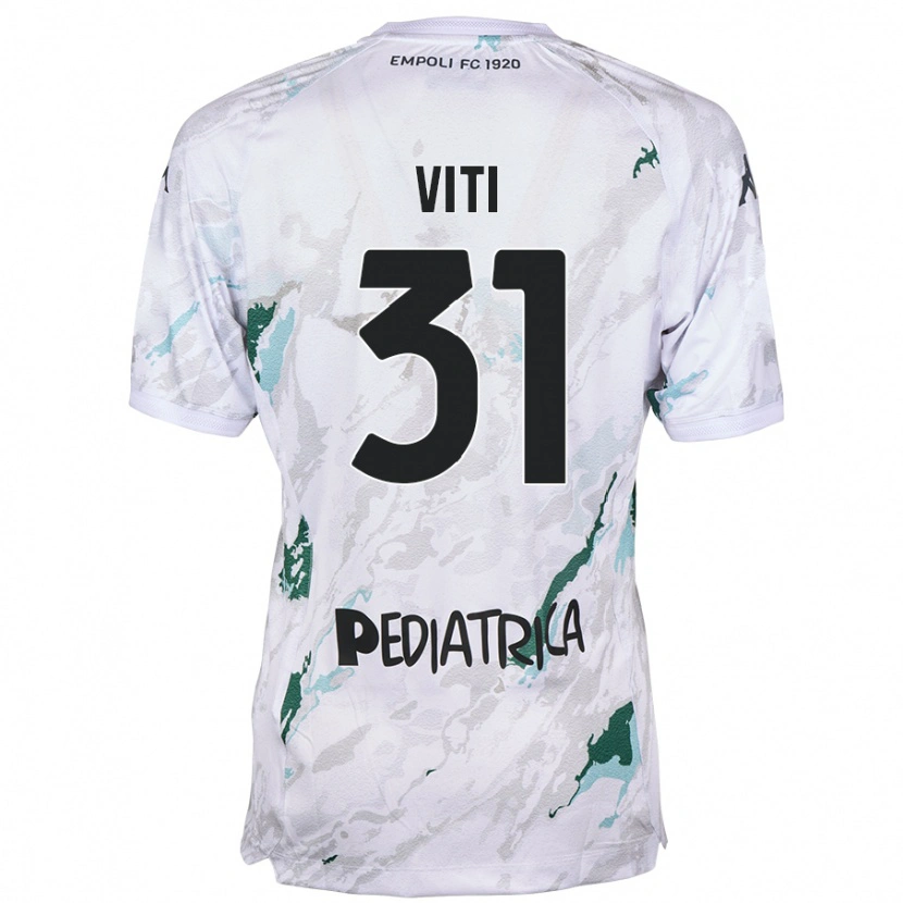 Danxen Män Vittorio Viti #31 Grå Bortatröja Matchtröjor 2024/25 Tröjor T-Tröja