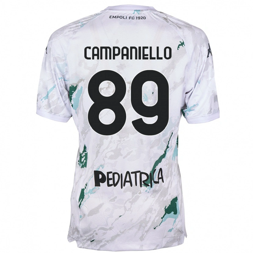 Danxen Män Thomas Campaniello #89 Grå Bortatröja Matchtröjor 2024/25 Tröjor T-Tröja