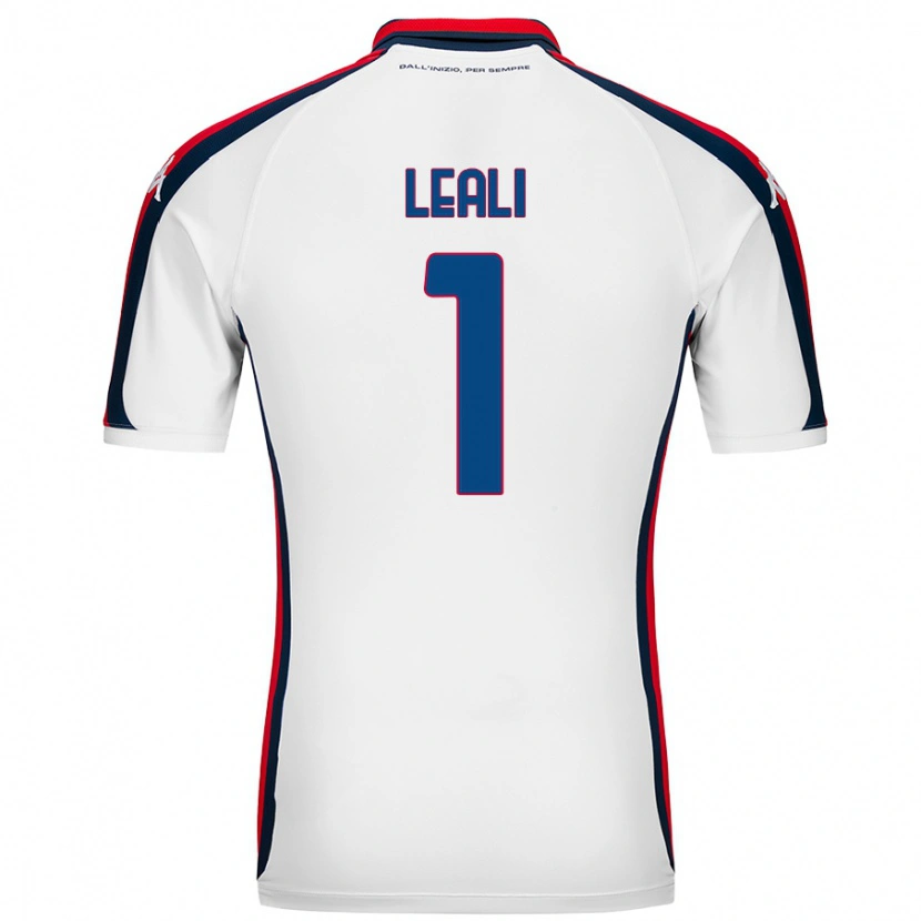 Danxen Män Nicola Leali #1 Vit Bortatröja Matchtröjor 2024/25 Tröjor T-Tröja