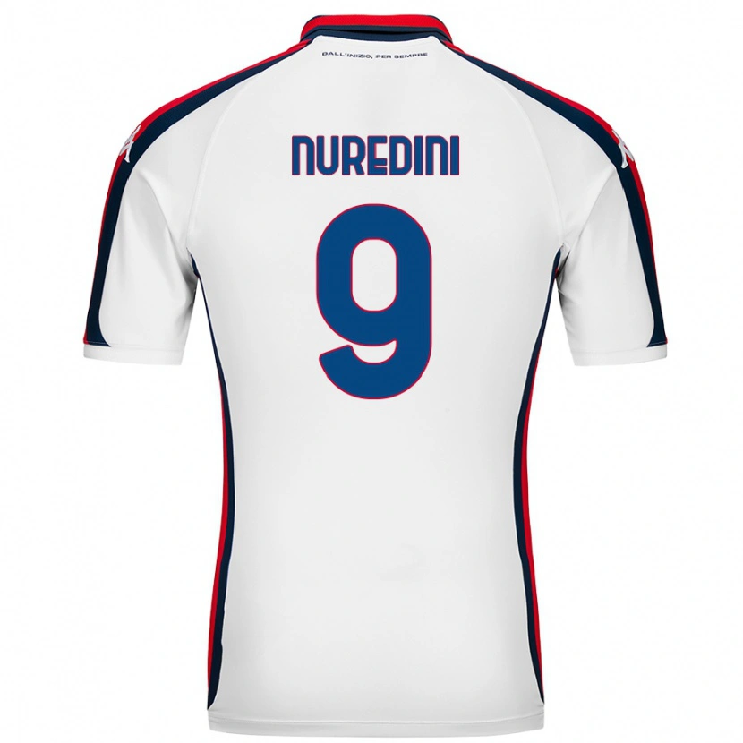 Danxen Män Joi Nuredini #9 Vit Bortatröja Matchtröjor 2024/25 Tröjor T-Tröja