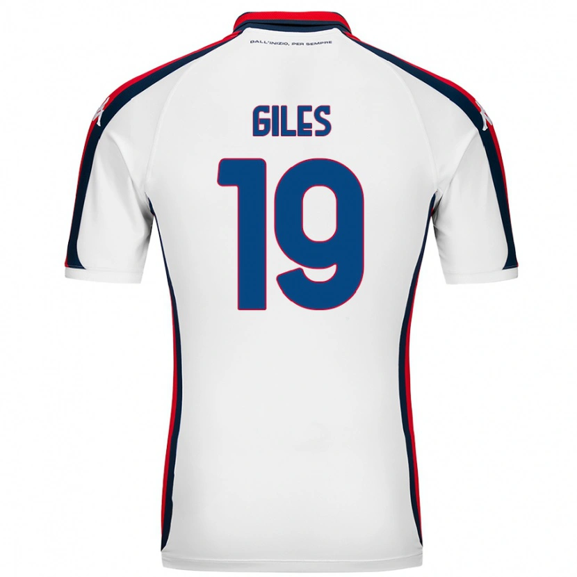 Danxen Män Heidi Giles #19 Vit Bortatröja Matchtröjor 2024/25 Tröjor T-Tröja