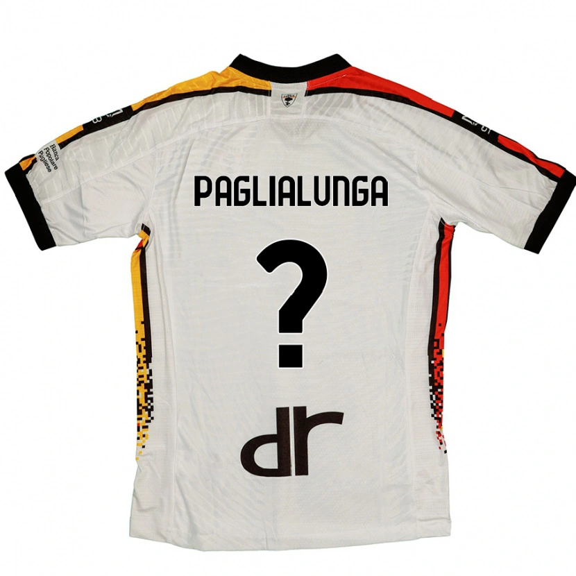 Danxen Män Robert Paglialunga #0 Vit Svart Bortatröja Matchtröjor 2024/25 Tröjor T-Tröja